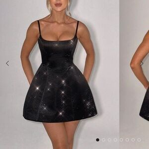 BabyBoo Emma Mini Black Dress